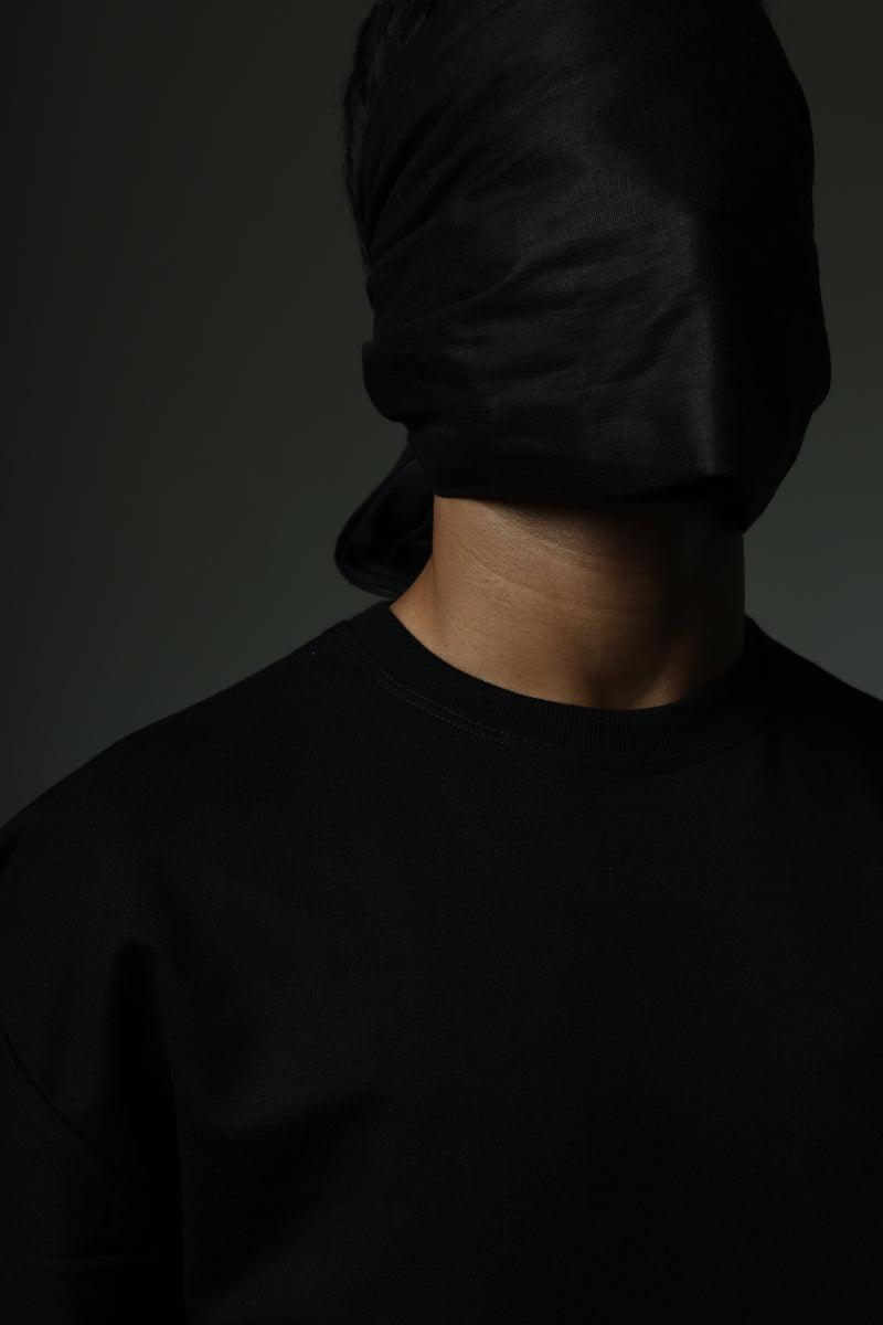 Classic Black Heavyweight Oversized T-Shirt