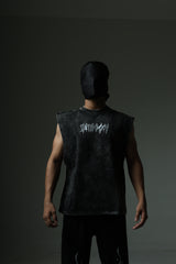 THE DRAGON STONE WASHED BOXY VEST