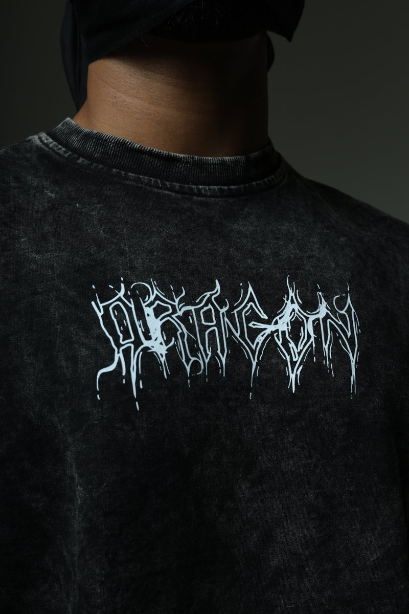 THE DRAGON STONE WASHED BOXY VEST