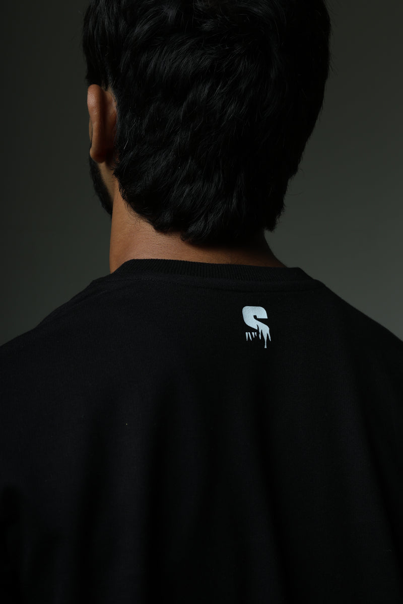 Classic Black Heavyweight Oversized T-Shirt