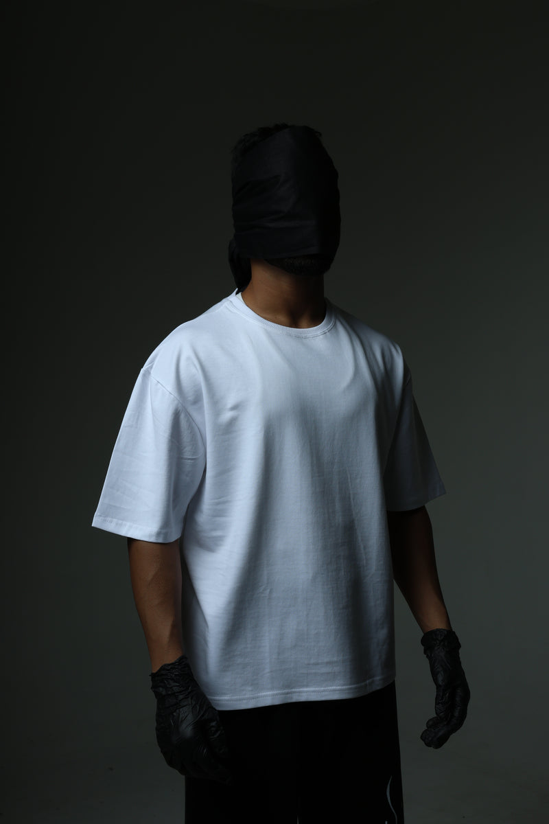 Crisp White Heavyweight Oversized T-Shirt