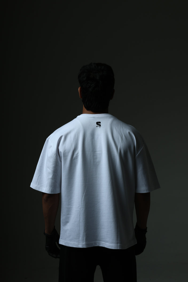 Crisp White Heavyweight Oversized T-Shirt