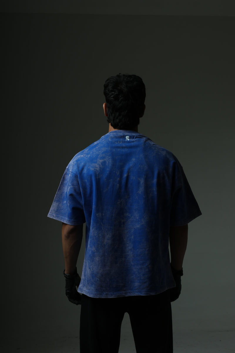 Vintage Washed Indigo Oversized T-Shirt