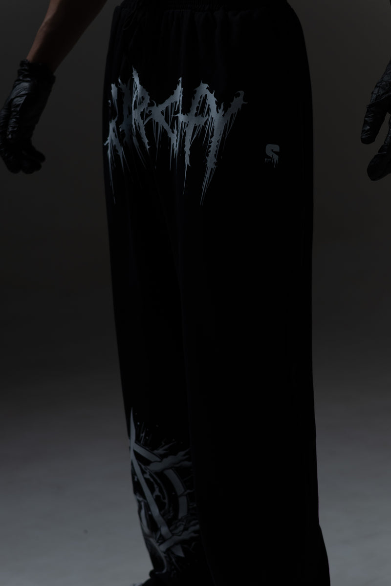 NOCTURNE ANARCHY BAGGY TRACK PANTS