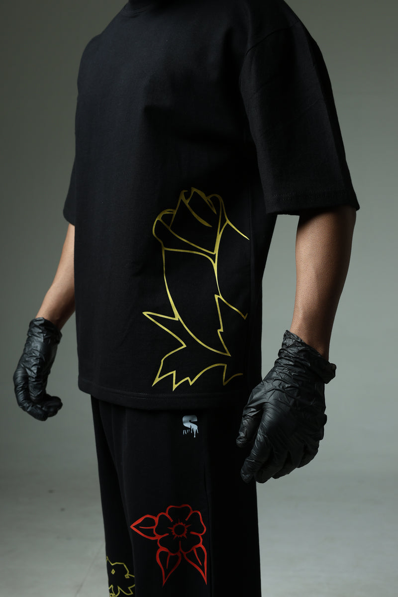 Noir Bloom Co-Ord Set
