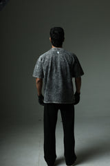 Vintage Washed Black Oversized T-Shirt