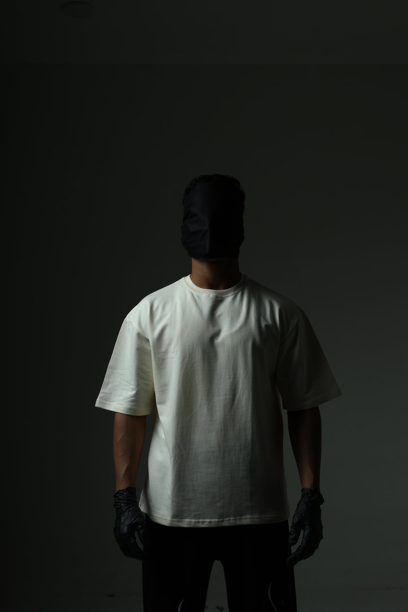 Soft Cream Oversized Heavyweight T-Shirt
