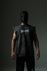 THE INSANITY STONE WASHED BOXY VEST