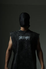 THE DRAGON STONE WASHED BOXY VEST