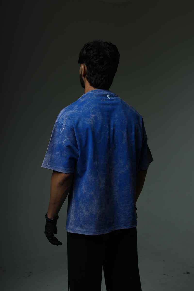 Vintage Washed Indigo Oversized T-Shirt