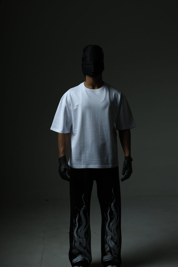 Crisp White Heavyweight Oversized T-Shirt