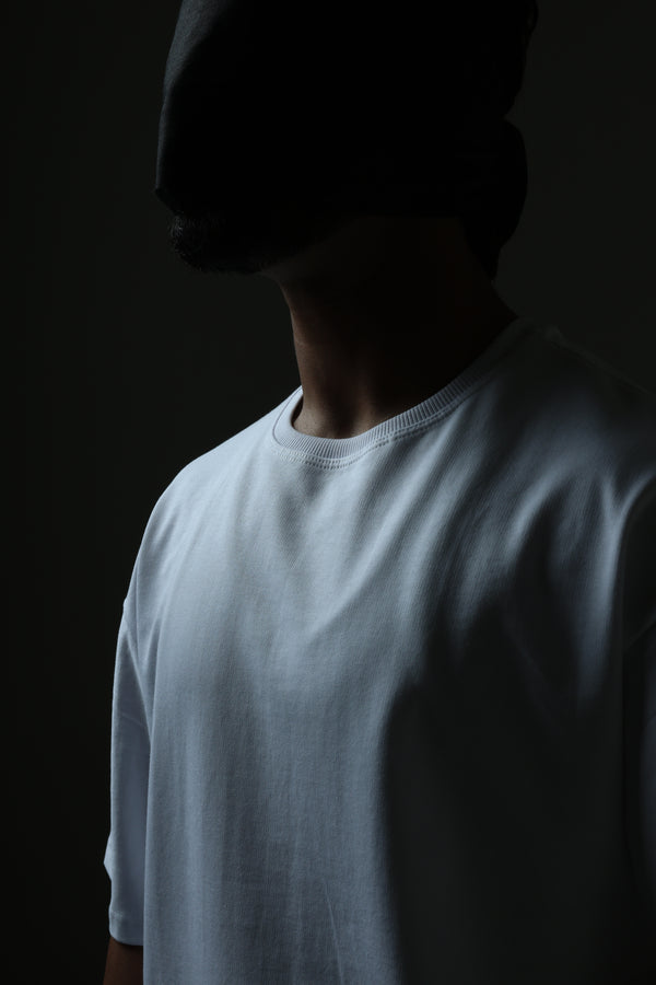 Crisp White Heavyweight Oversized T-Shirt