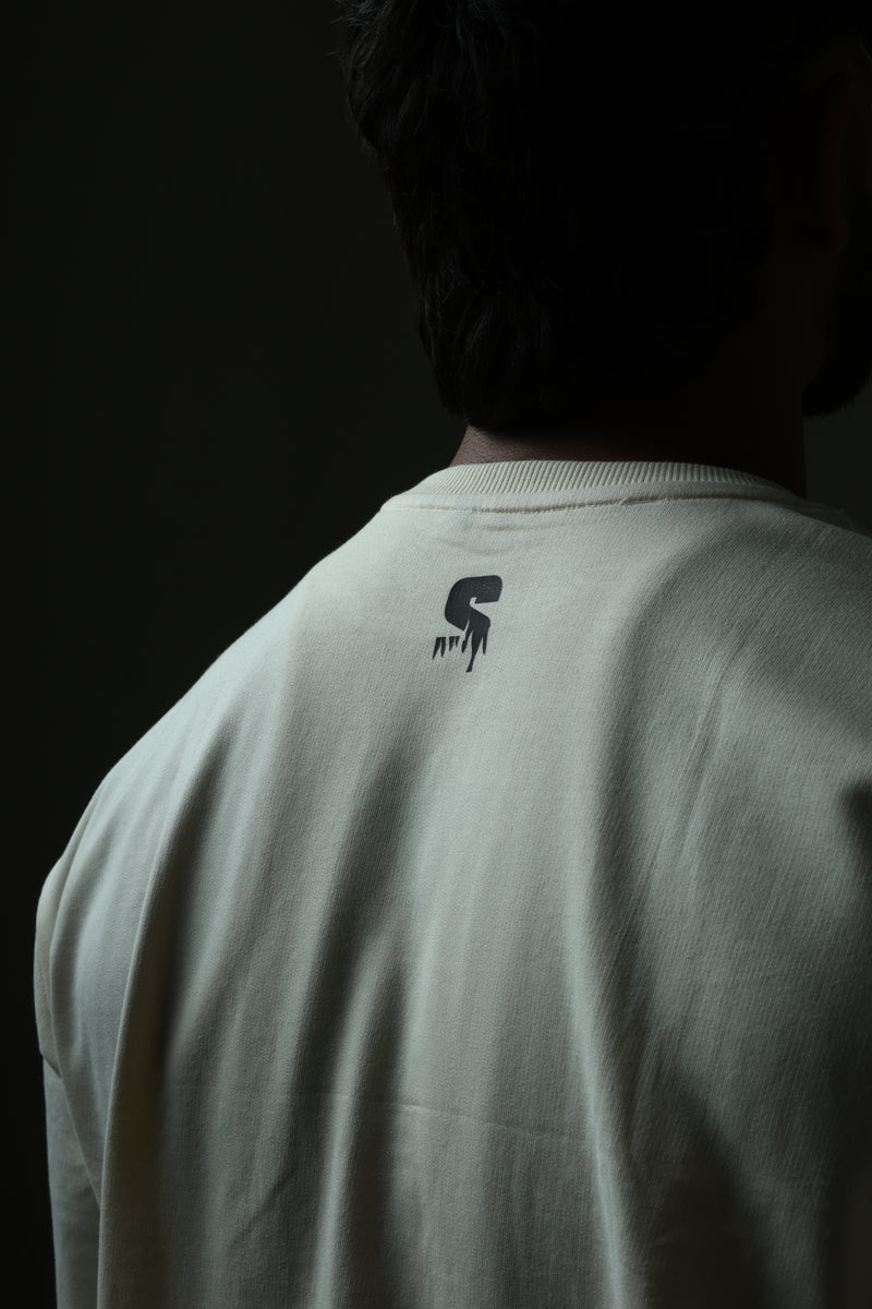 Soft Cream Oversized Heavyweight T-Shirt