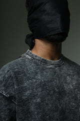 Vintage Washed Black Oversized T-Shirt