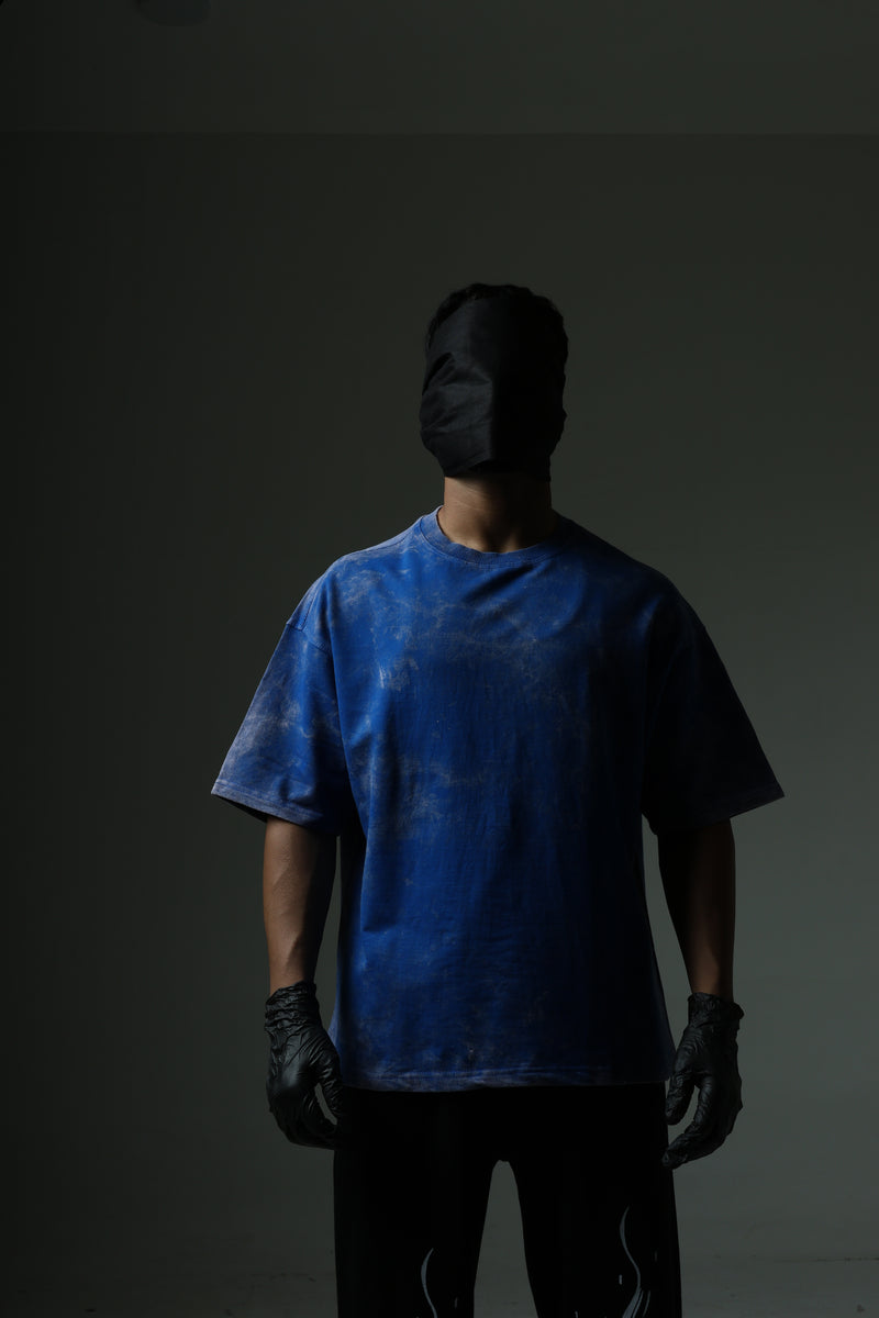 Vintage Washed Indigo Oversized T-Shirt
