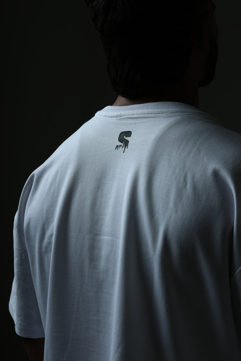 Crisp White Heavyweight Oversized T-Shirt