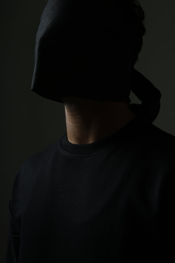 Classic Black Heavyweight Oversized T-Shirt