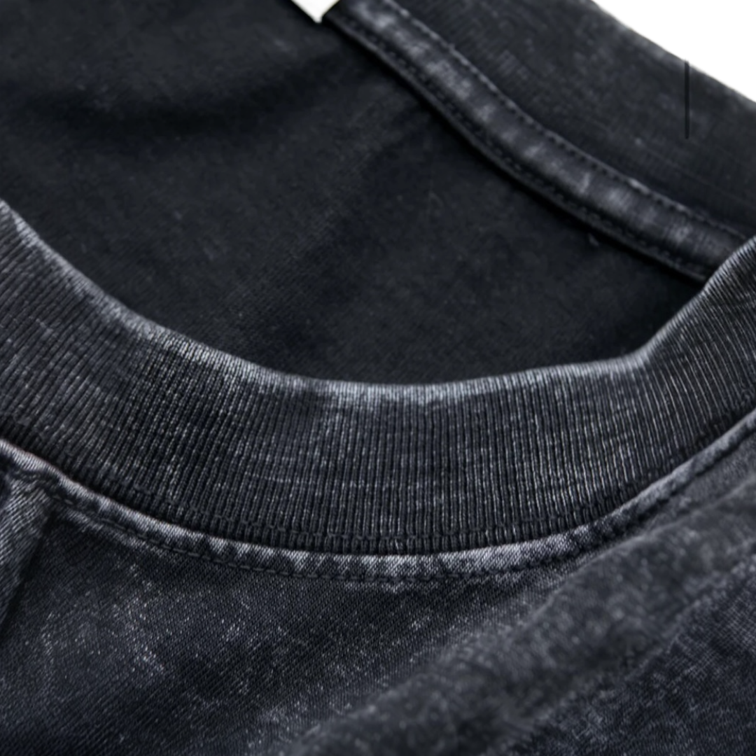THE DRAGON STONE WASHED BOXY VEST