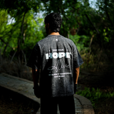THE HOPE ACID WASH OVERSIZED TEE