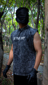 DO THAT SHIT STONE WASHED BOXY VEST